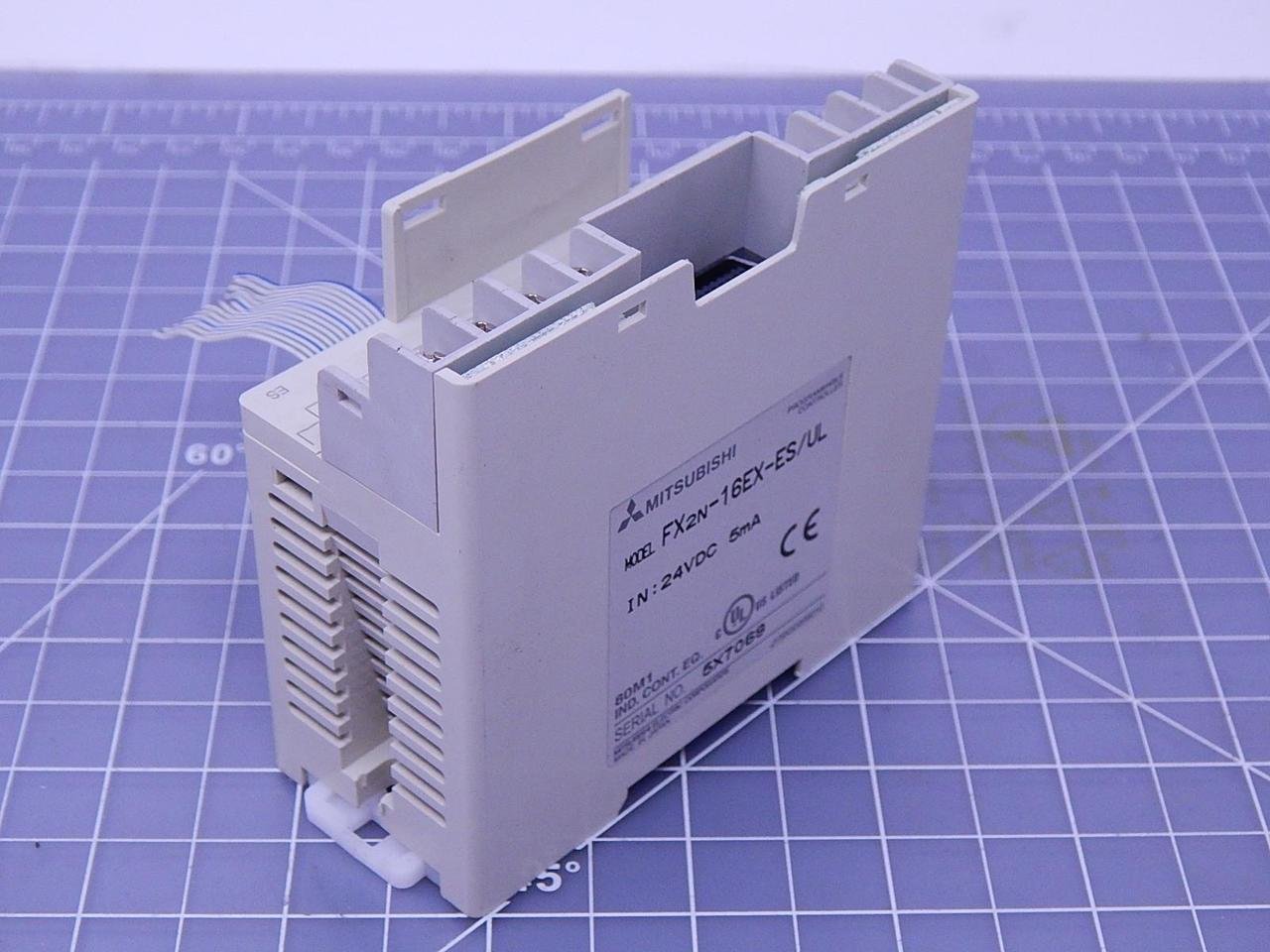 MITSUBISHI FX2N-16EX-ES/UL 16 INPUTS, 24 VDC, Digital, DIN Rail