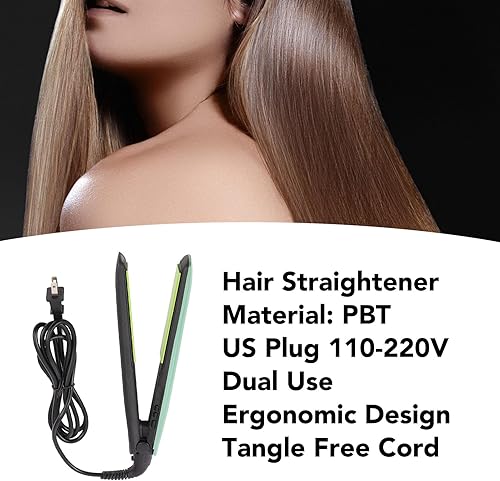 Miniatura 2 de Plancha de pelo de doble uso, cable, extremo frontal, resistente al calor, adecuado para salón de belleza y uso doméstico, enchufe de EE. UU.