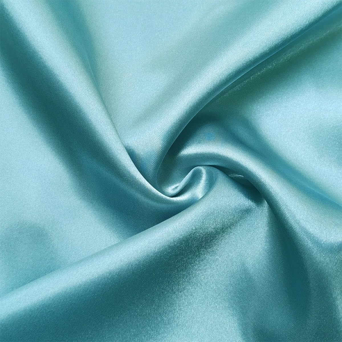 Tissu Bleu au mètre, Polyester léger pour Doublure, Confection de Robes de mariée, décorations de Mariage