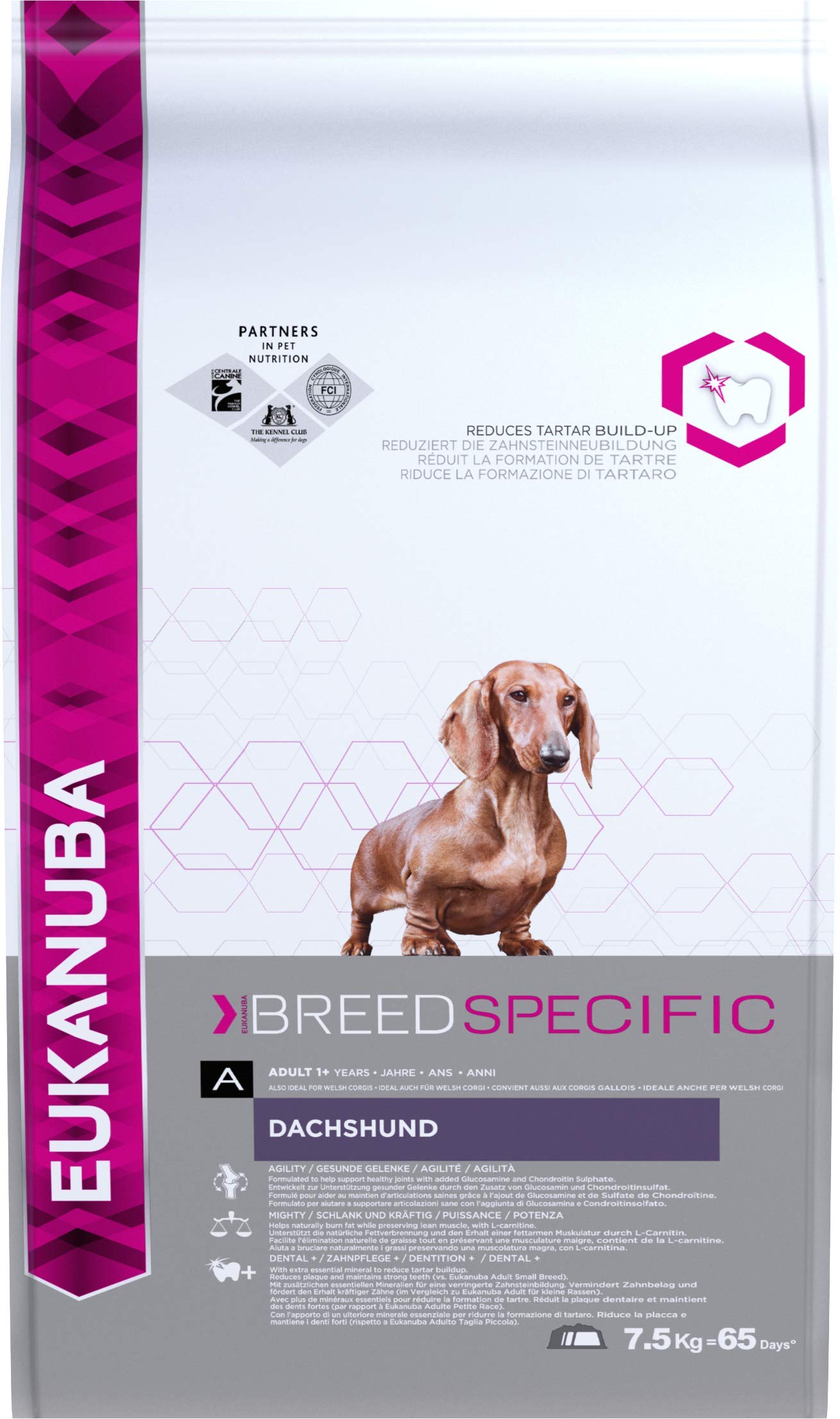Eukanuba Cibo Secco per Cani per Bassotti Adulti 7.5 kg