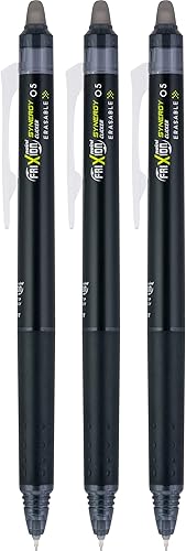 Miniatura 11 de Pilot, FriXion Synergy Clicker - Bolígrafos de tinta de gel retráctiles, borrables, recargables, punta extrafina de 0.020 in, paquete de 10, varios