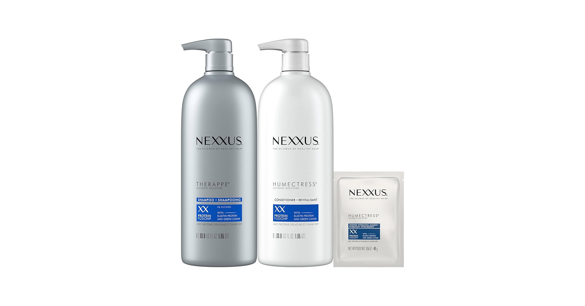 Amazon.com : Nexxus Shampoo and Conditioner and 3 Hair
