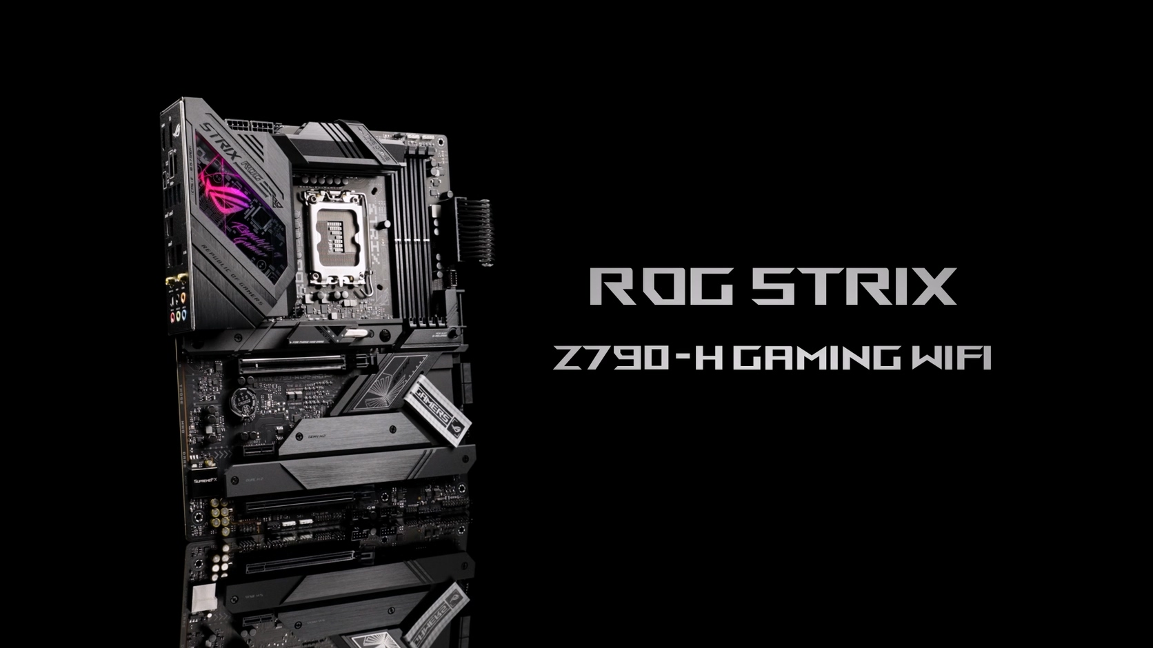 ROG STRIX Z790-H & i5-12400F & 水冷360mm ROG STRIX Z790-H GAMING 