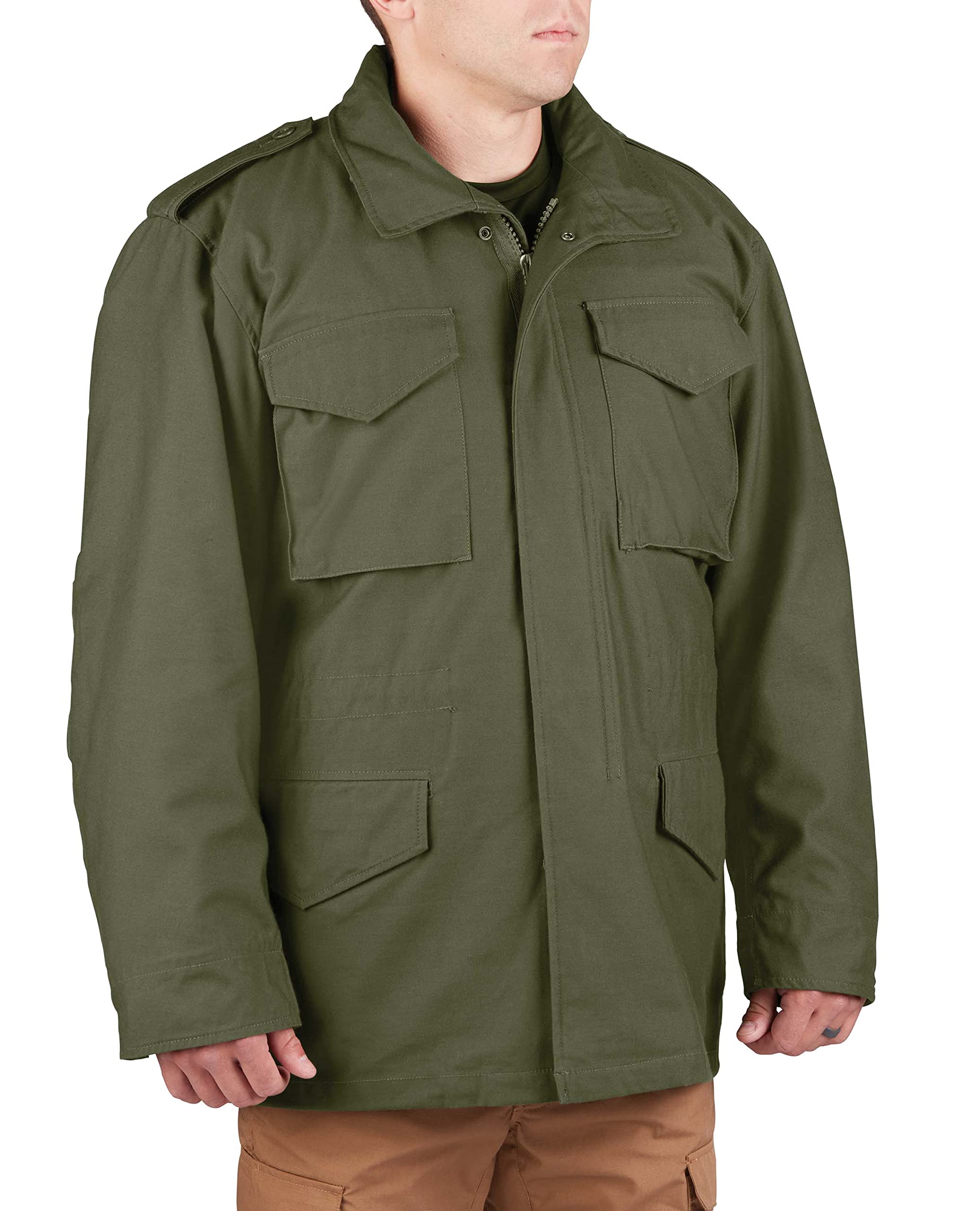 Photo 1 of Propper Men's M65 Field Coat Jacket Medium Long Length Olive