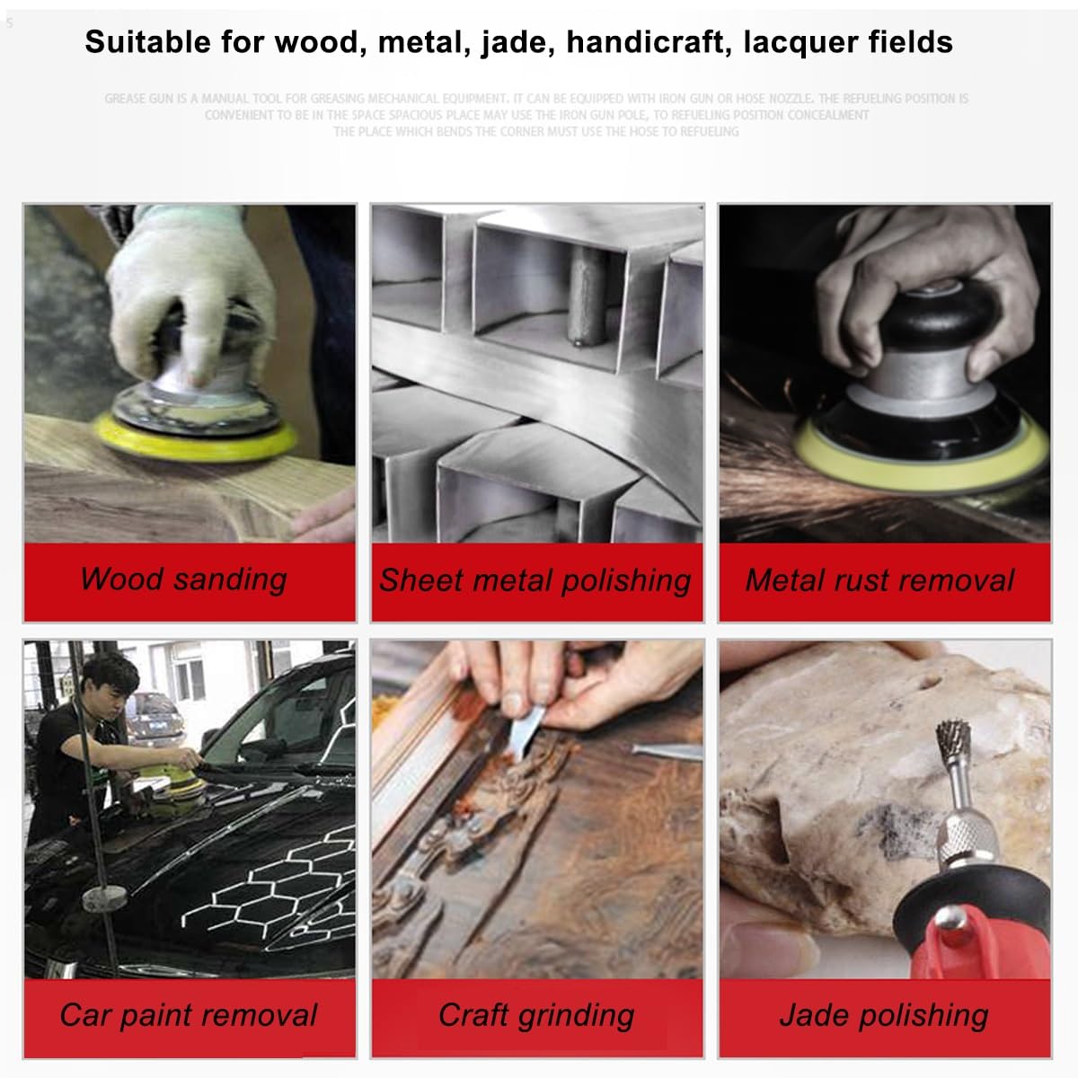 100 discos de lijado de 100 mm con gancho y bucle de grano surtido for madera y metal - 60-2000 con 4"(600grit)