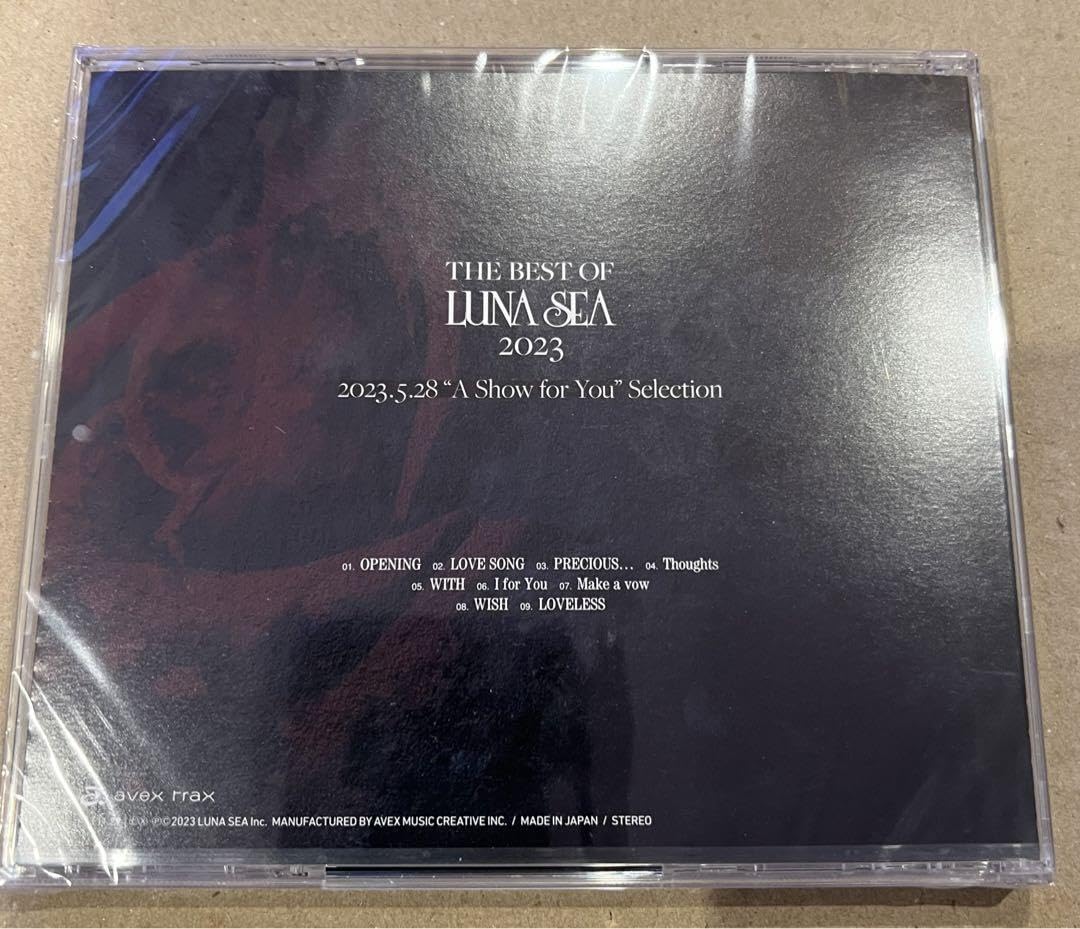 Amazon.co.jp: THE BEST OF LUNA SEA 2023 A Show for You : Toys & Games