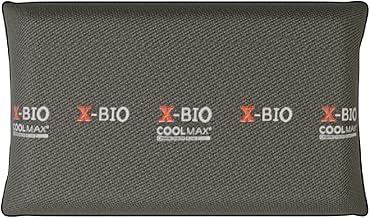 X-Bio Pillow Coppia di Cuscini in Memory Foam, Comfort eccellente, Ergonomico, Ipoallergenico e Traspirante, Previene dolori cervicali, 100% Made in Italy