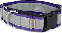 Vista 35 de If It Barks - Collar Martingala reflectante de 1.5 pulgadas con hebilla a presión rápida para perros - Ajustable - Fabricado en Estados Unidos