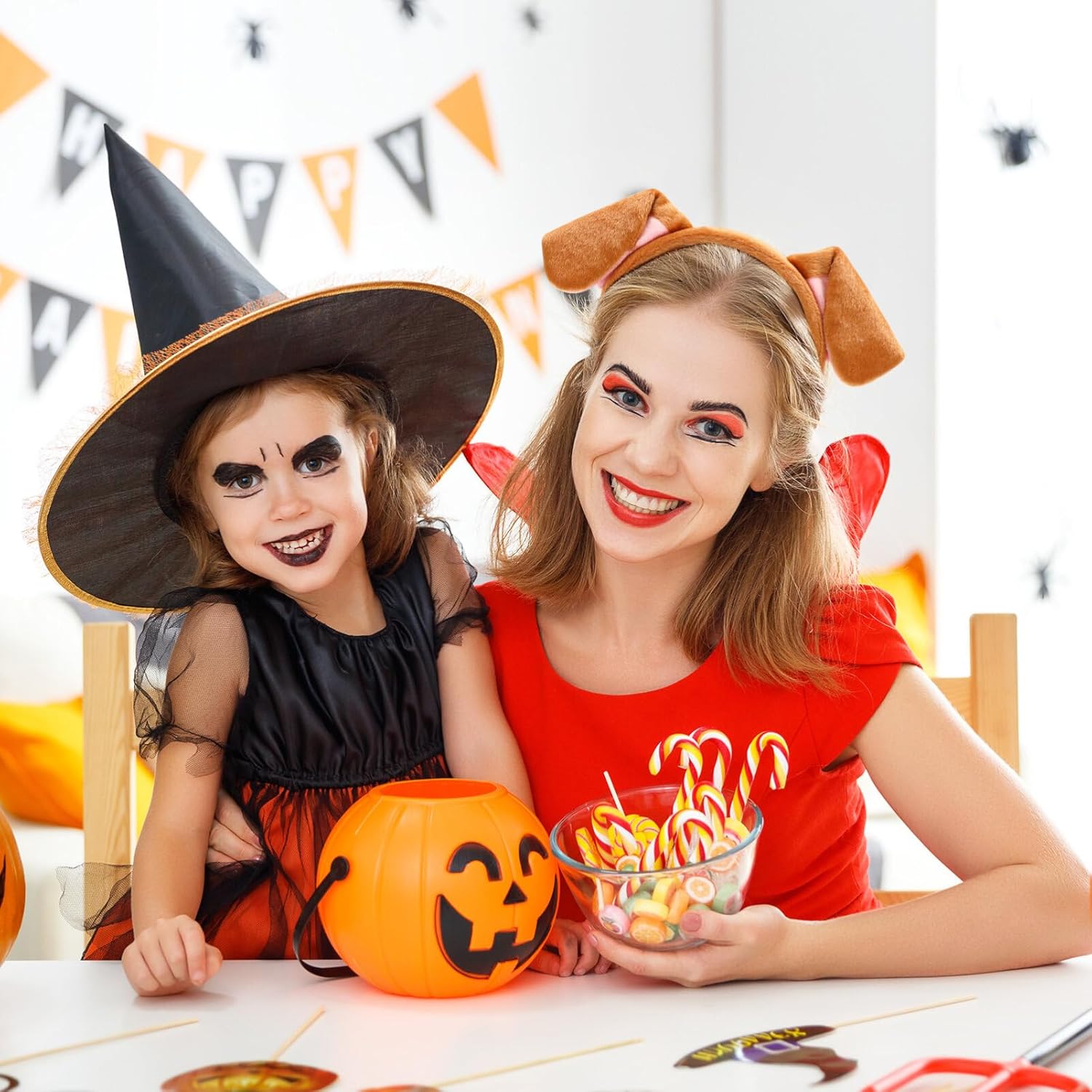 Miniatura 3 de VALICLUD Diadema de orejas de animal para perro, diadema de orejas de perro, diadema de orejas de animal