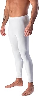 Risalti Leggings Térmicos Hombre Invierno Energy - Mallas Running Hombre Transpirables Elásticos, Ropa Termica Hombre en Microfibra, Mallas Termicas Hombre sin Costuras - Made in Italy