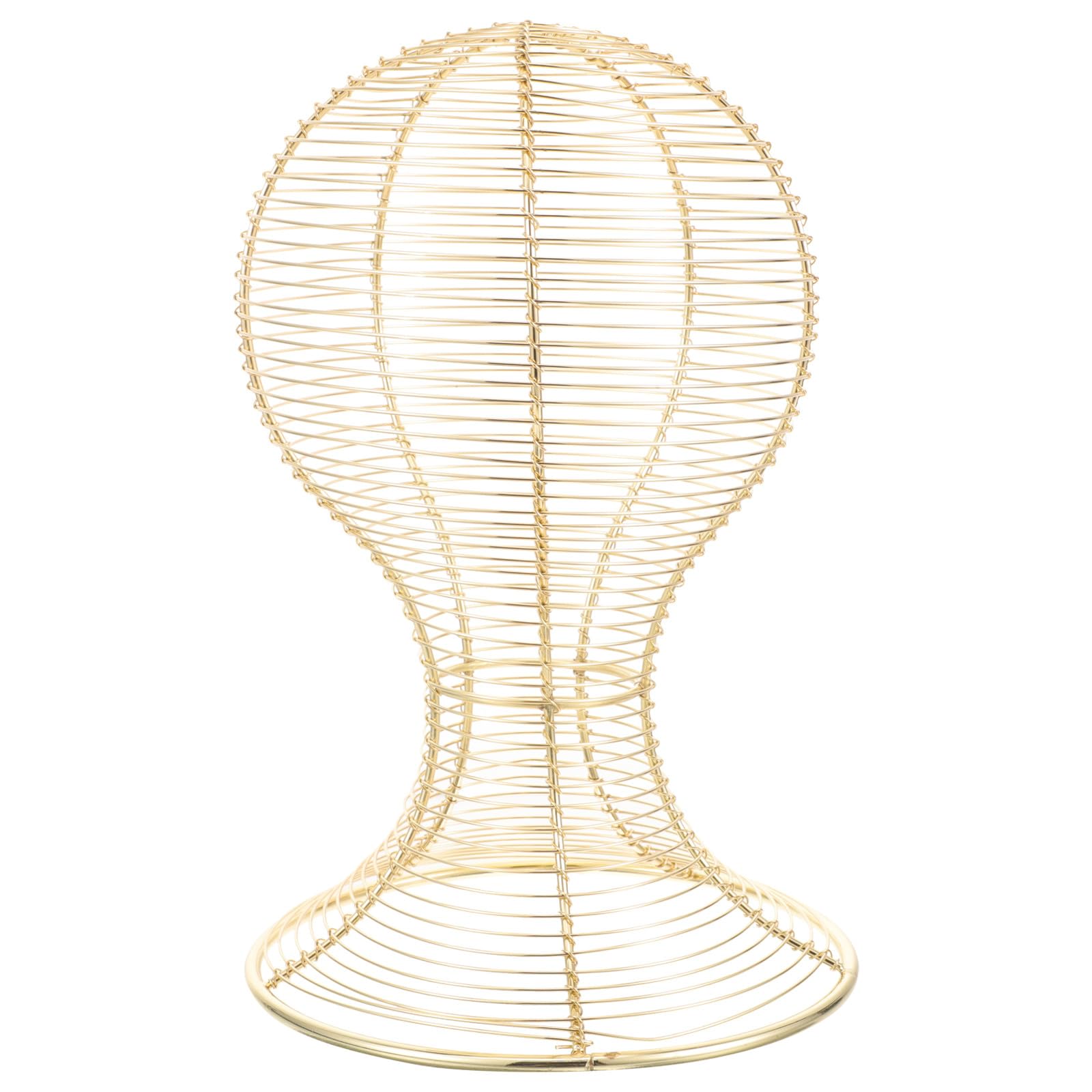 Présentoir à chapeau en métal or de 52 cm parfait pour l'exposition et le bureau