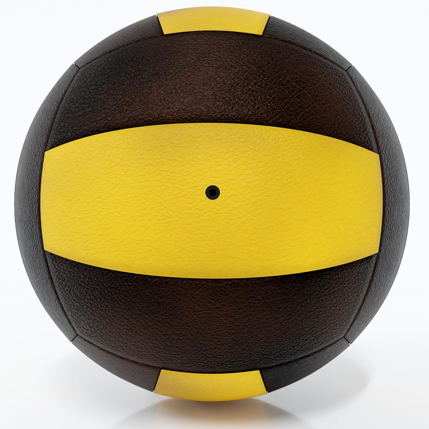 Apex Sports Professional Volleyball - Official Size and Weight, Premium Quality, High-Visibility Black and Yellow, Ideal for Competitive and Recreational Play