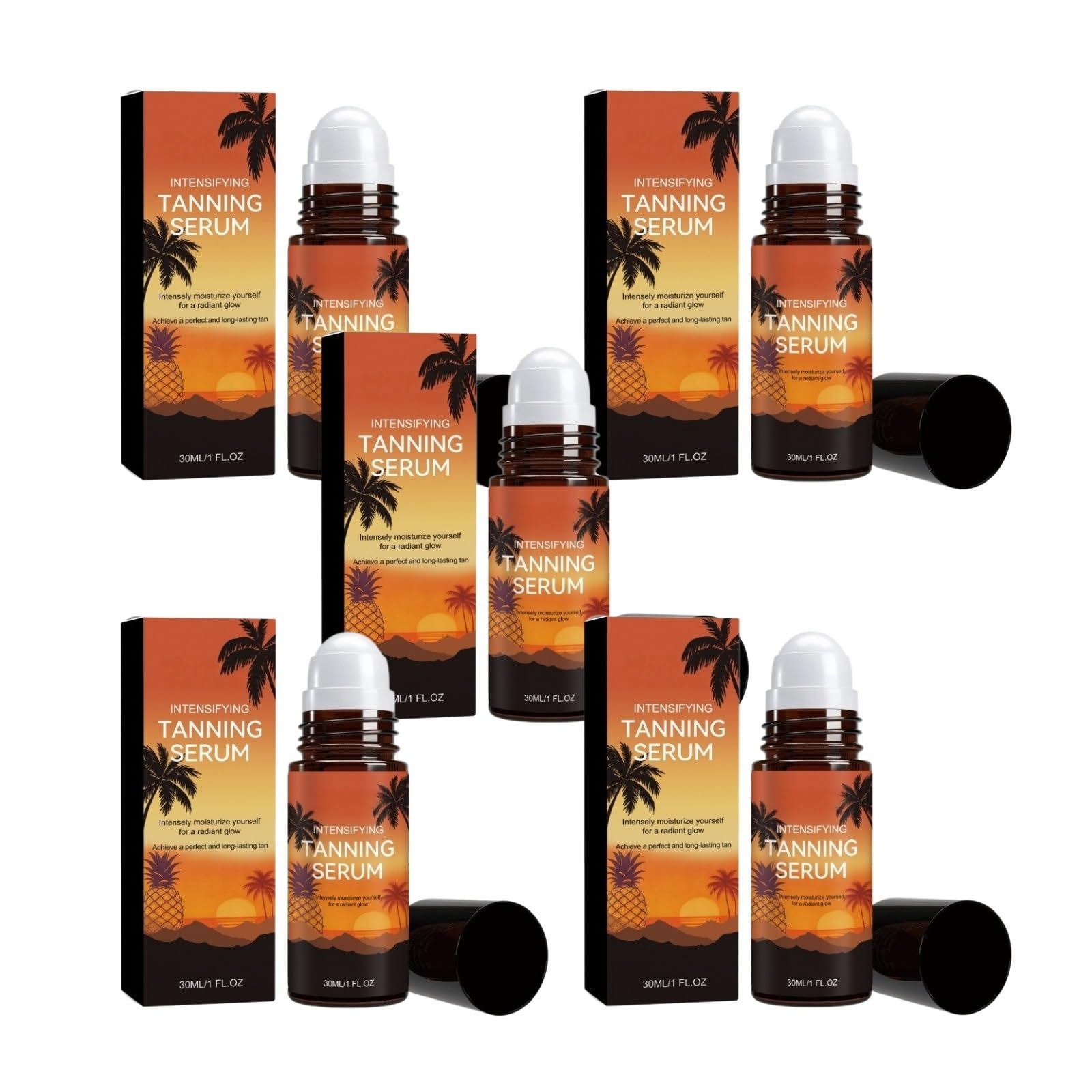 Essence Bronzante, Accelerating Solarium Tanning Care, Gentle Intensive Cream-Serum Drops, Nourishing Moisturizing Formula for Instant Natural Dark Even Complexion