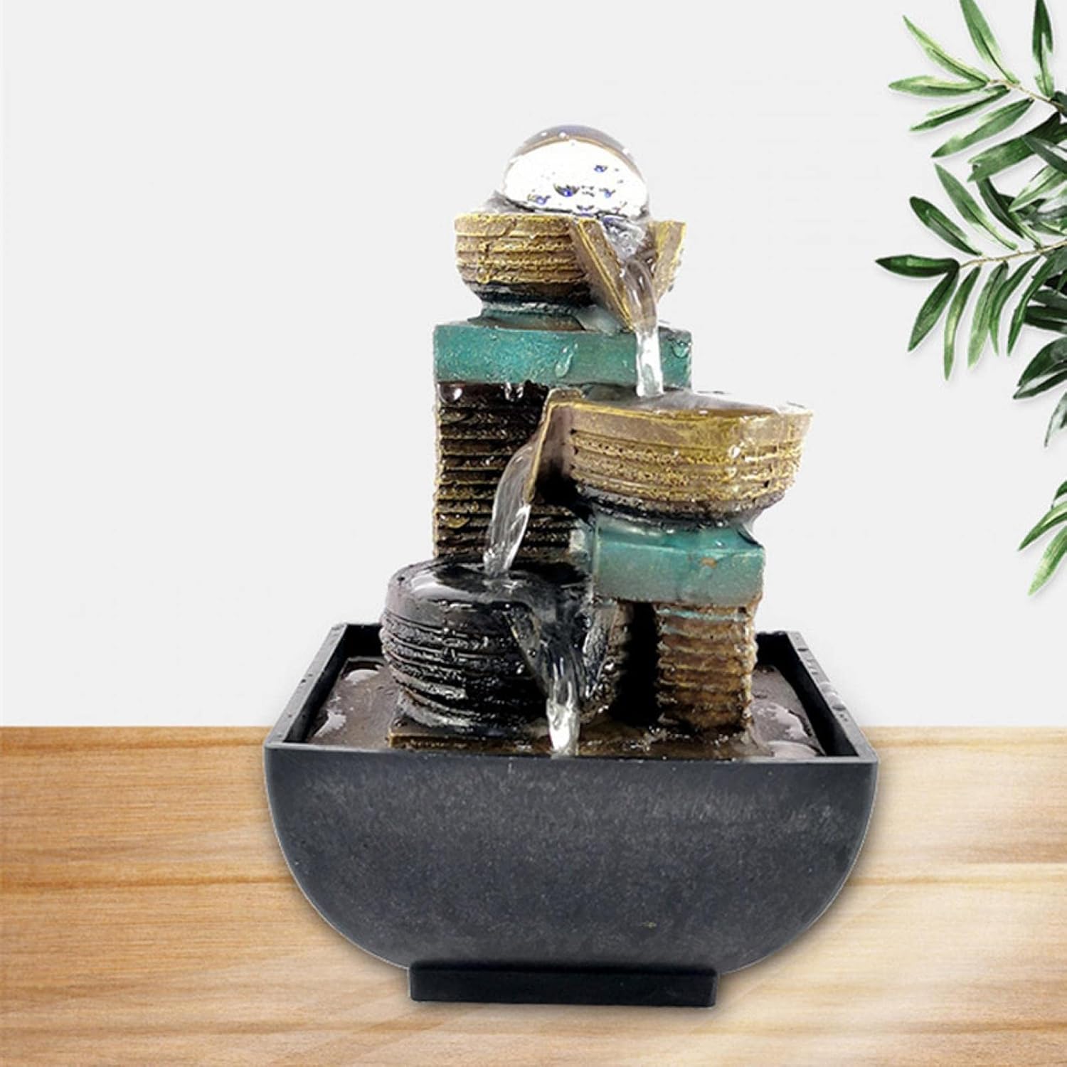 Buy Tabletop Water Fountain Desktop Water Fountain Submersible Pump