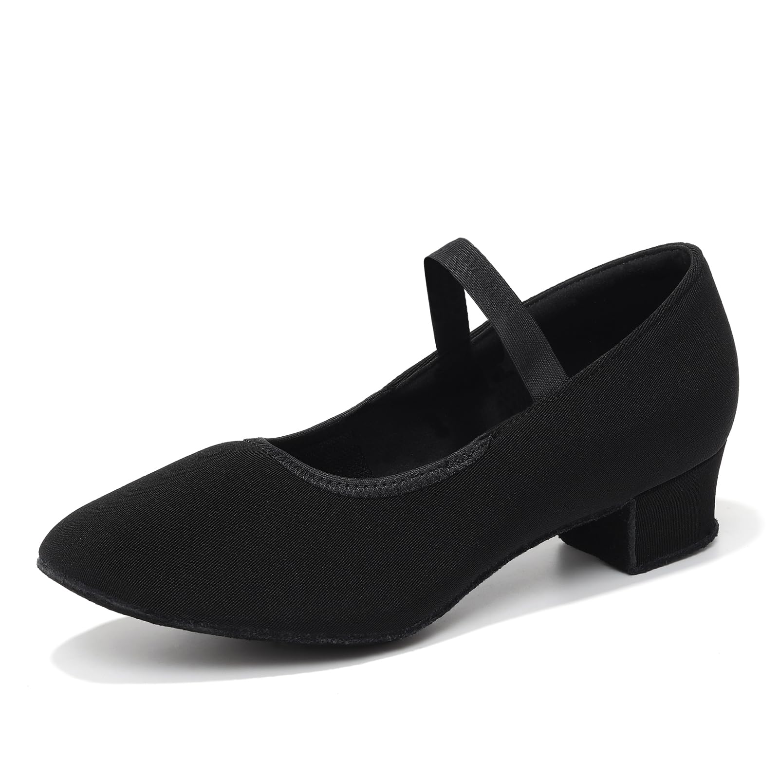 Scarpe da Ballo di Piazza Donna Punta Chiusa Banda Elastica Moderno Pratica Insegnamento