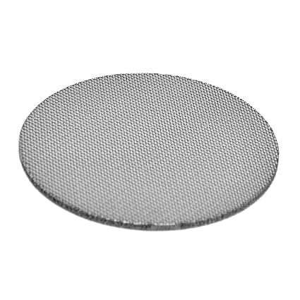 Coffee Filter Mesh, Stainless Steel Exquisite Craftsmanship Coffee Filter Plate Easy to Clean for Tea House for Coffee Shop for Kitchen(58.5mm 150um 2mm Thick)'