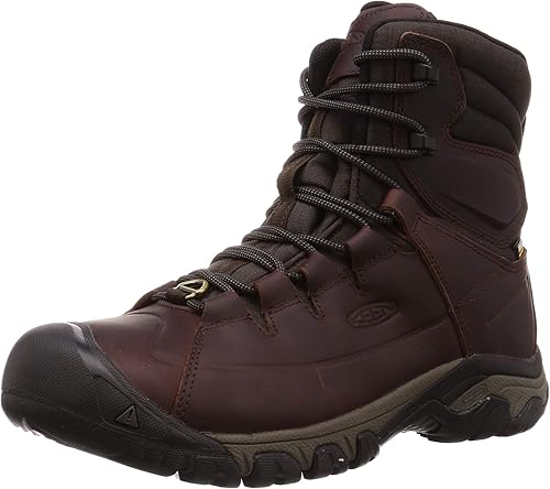 KEEN Targhee Lace High Polar Botas de nieve aisladas impermeables para hombre
