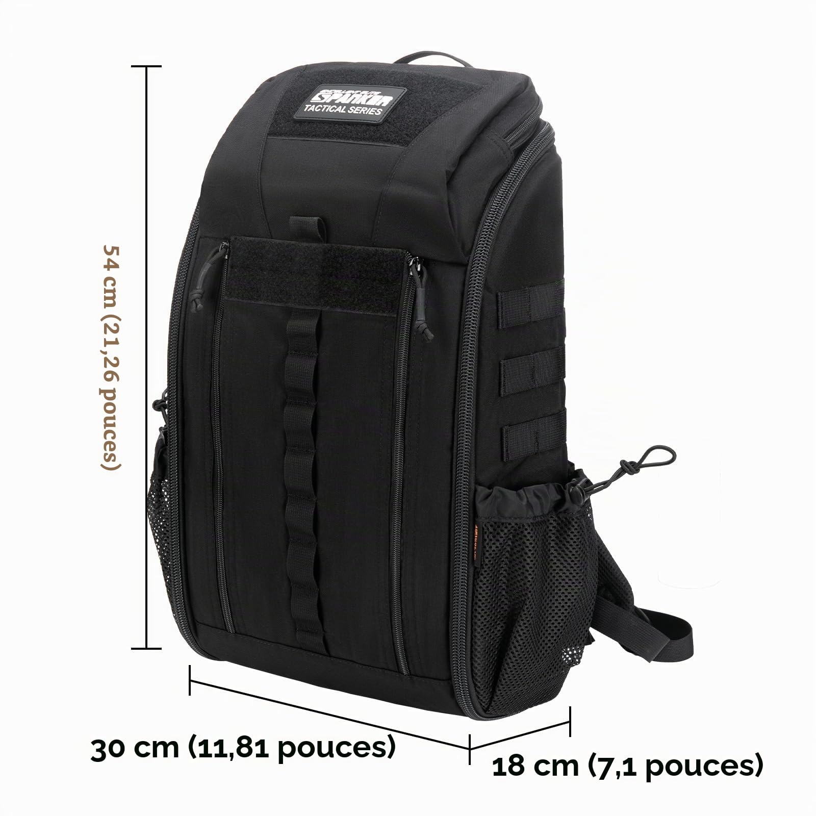 EXCELLENT ELITE SPANKER Sac à Dos Médical Tactique pour Camping, Survie et Premiers Soins