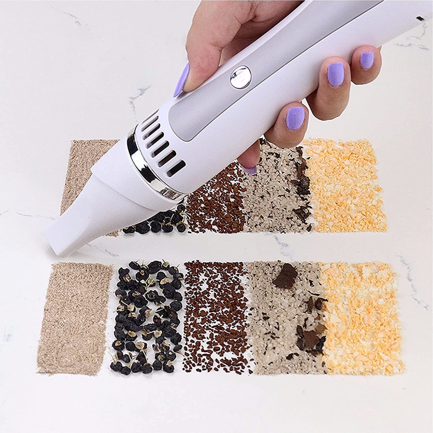 Plumero Eléctrico, Plumero De Mano, Herramienta De Limpieza De Giro Electrostático, Plumero Eléctrico para Persianas De Ventana, Muebles, Ventilador De Escritorio De Coche, Obturador