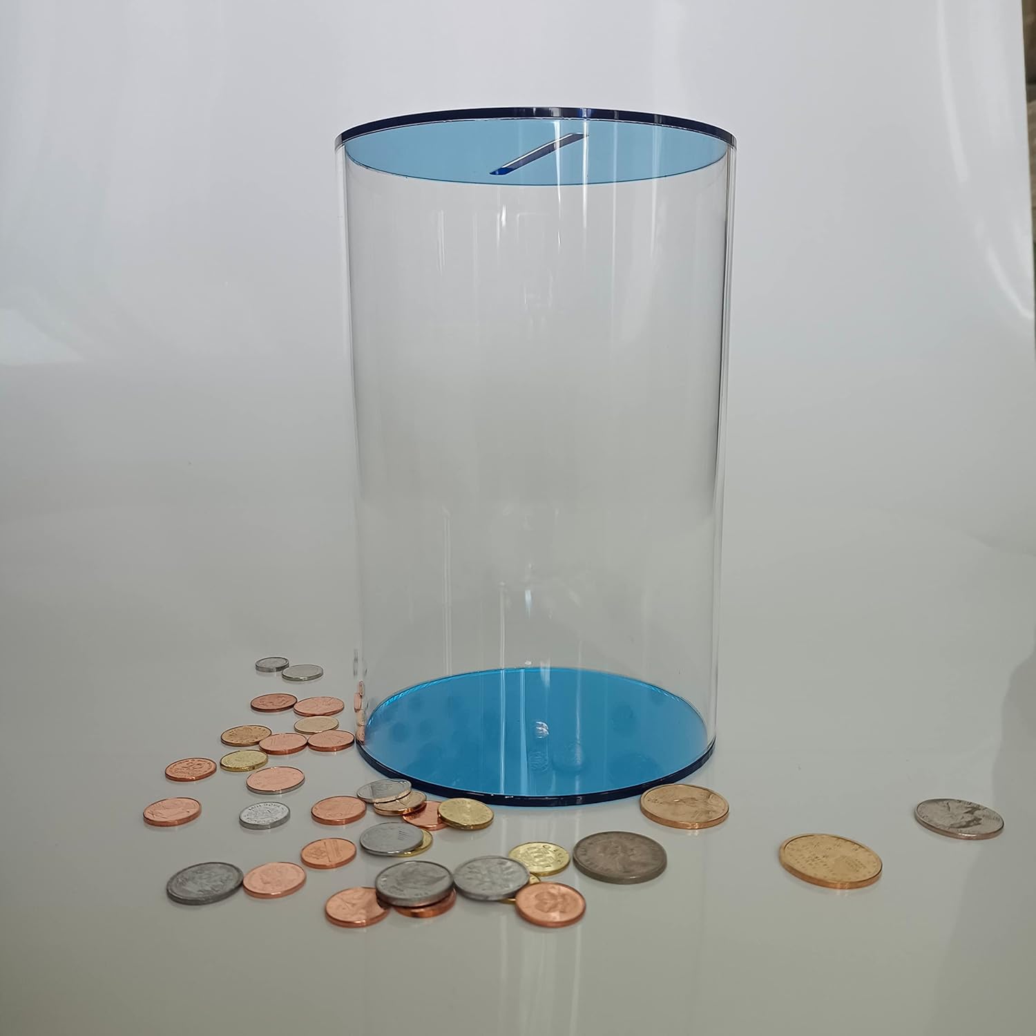 Clear Piggy Bank for Adult Childs,Clear Money Saving Bank