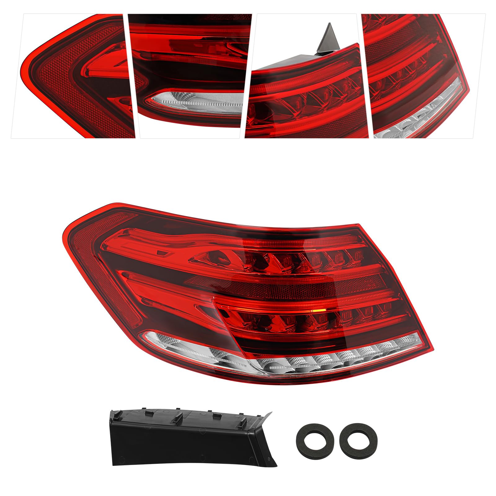 Tail Light 2014-2016 W212 S212 4Dr Sedan Left Rear LED OEM 2129060757 image 4