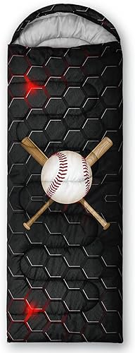 Miniatura 25 de QOOMO - Saco de Dormir para Acampar, para 3 Estaciones, Clima Cálido y Fresco, Ligero, Resistente al Agua, para Adultos y Niños, Equipo de Camping