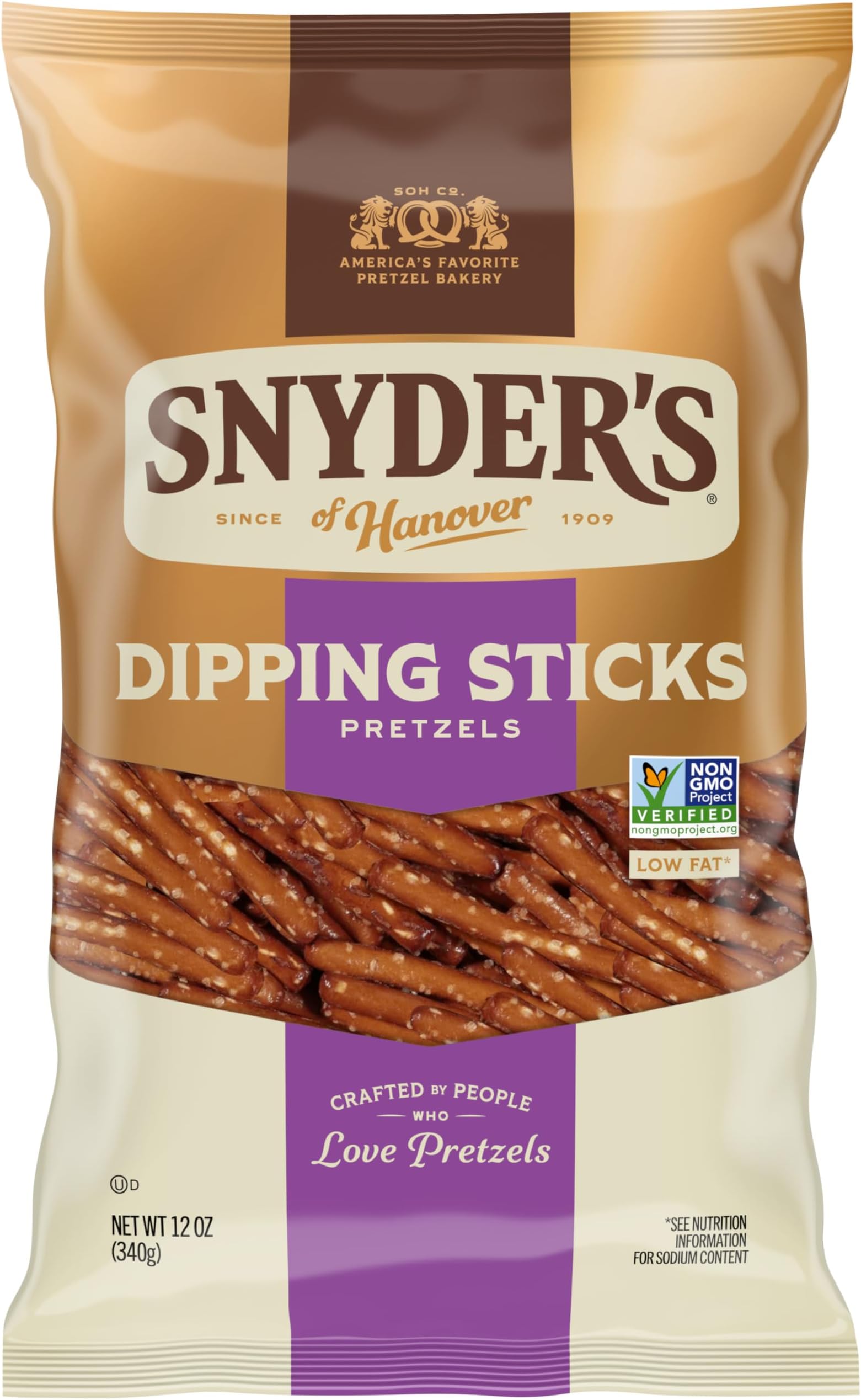 Pretzel Dipping Sticks, 12 Oz Bag