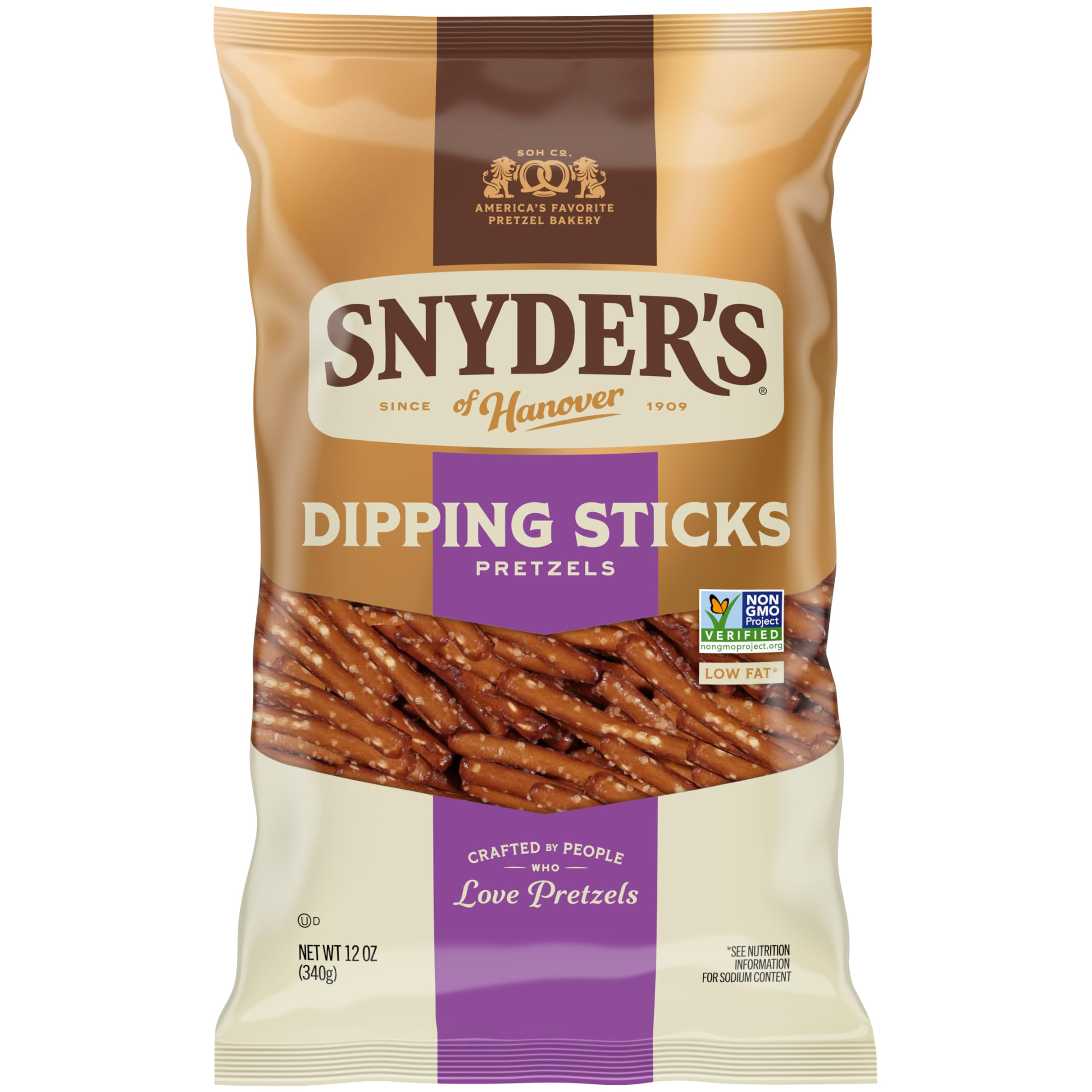 Pretzel Dipping Sticks, 12 Oz Bag