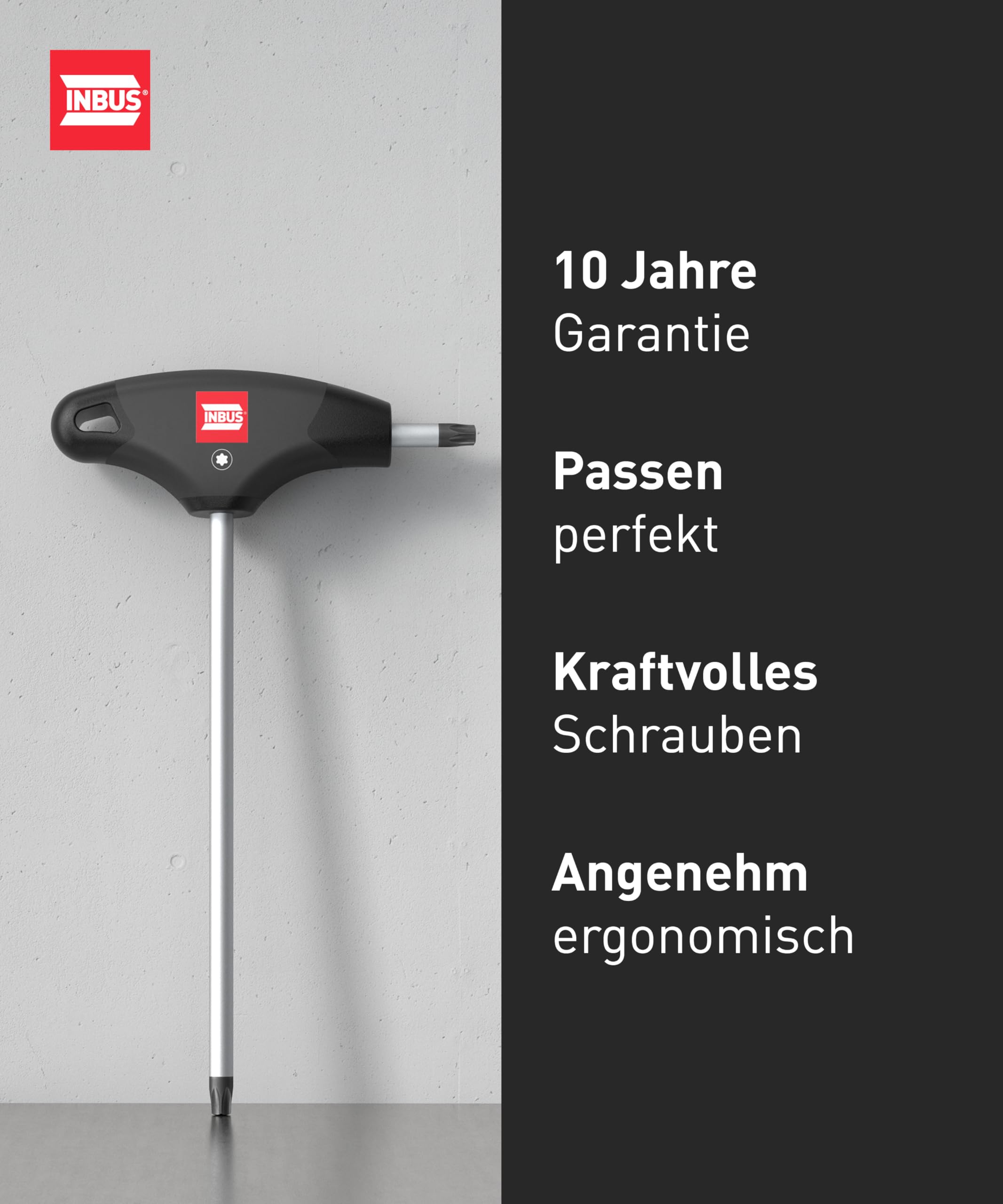 TORX® T-Griff Screwdriver Set 8pcs, TX9–40, with HybridTouch