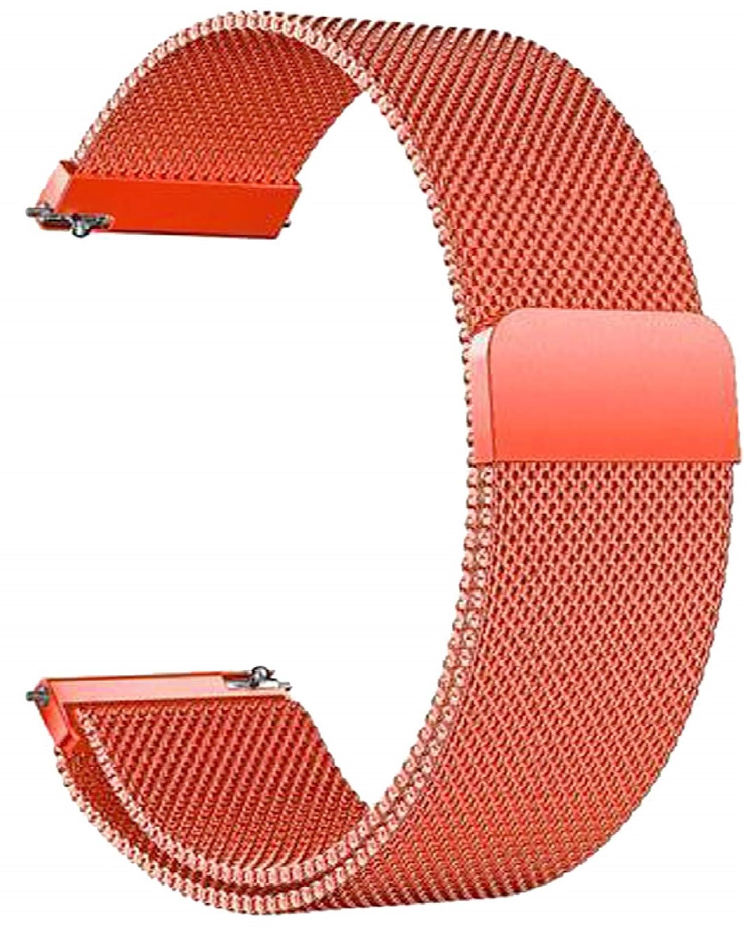 AMiRiTE ADS94 22MM Metal Stainless Steel Milanese Mesh Chain Bands / Straps Compatible with Noise Colorfit Pulse 2 Max / Huawei GT2(46mm) / Honor Magic Watch 2(46mm) / Noise Pulse Go Buzz / Boat Flash / Xtend / Xtend Pro / Noise Colorfit Ultra Fireboltt Rage / Fireboltt Phoenix / Noise Colorfit Pulse Grand / Noise Colorfit Pulse 2 Max / Realme S/S Pro / One Plus(46mm) Smart Watch & All 22mm lug Watches-picture-38