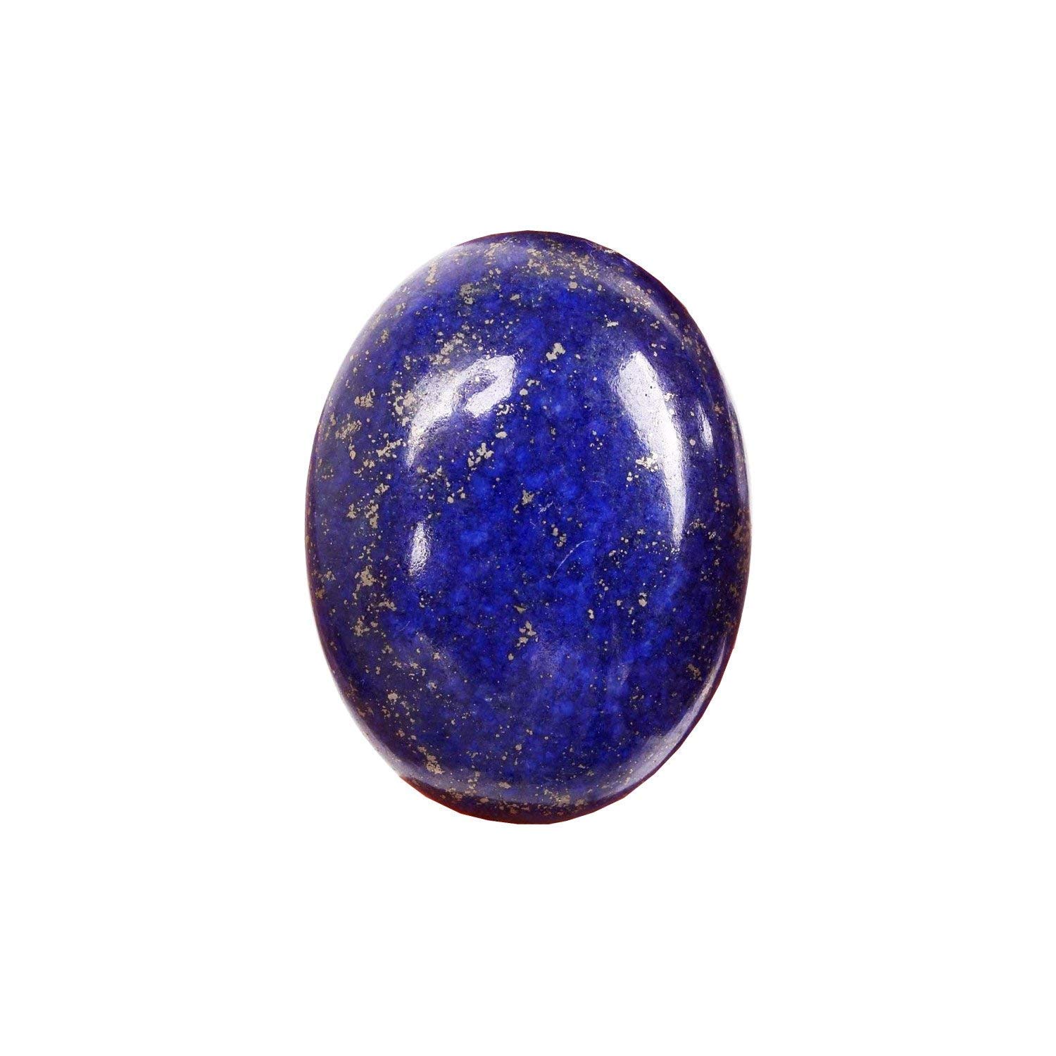 kirti sales Lajward Stone Original | Natural Lapis Lazuli | Lajwart | Rantna | Pathar | Gemstone | Ring Size | Pendant Size | 12.25 Ratti[KE045]-picture-32
