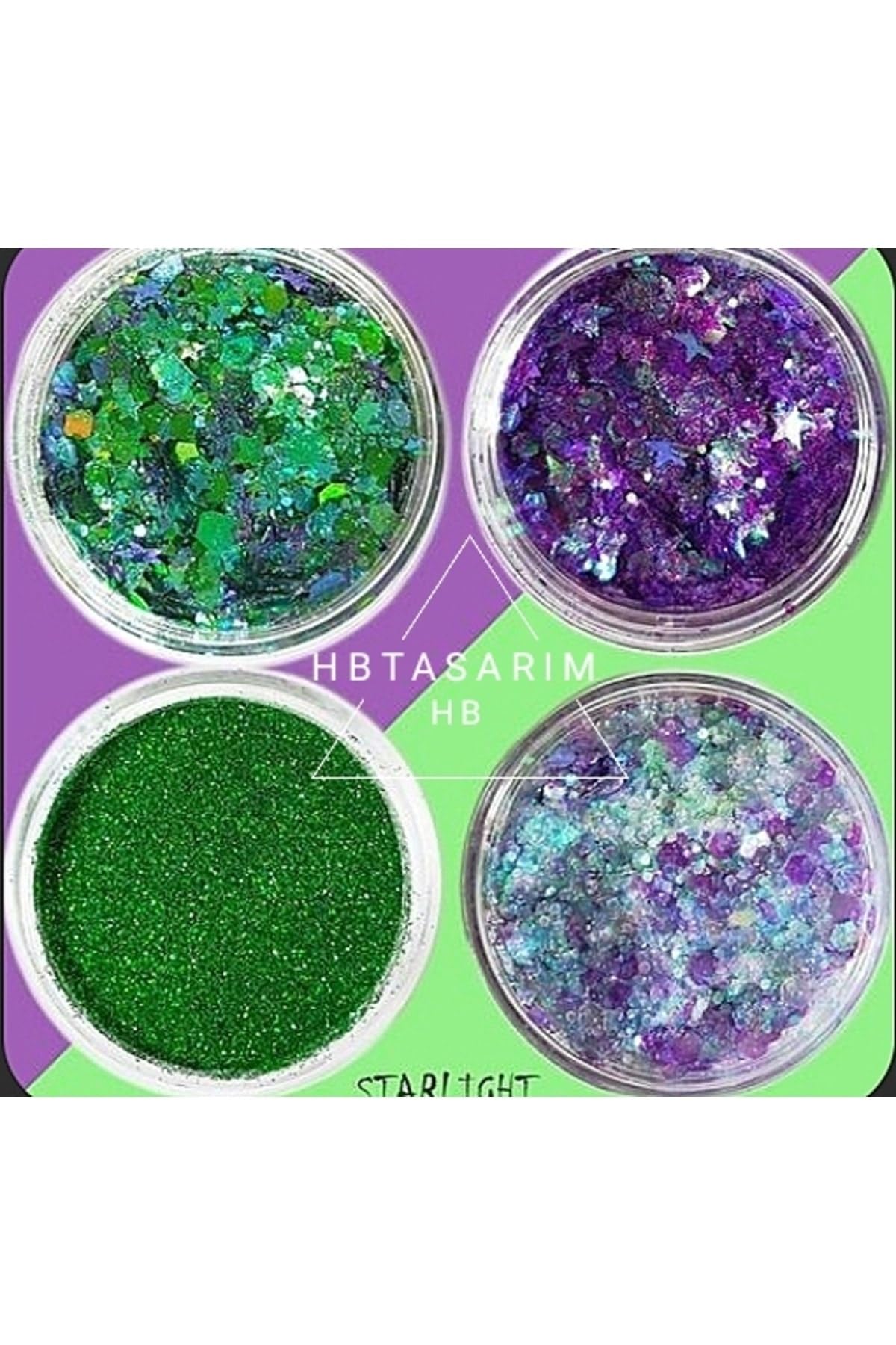 Hb Tasarım Glitter Jel Far 4Lü Set, 1725288862625