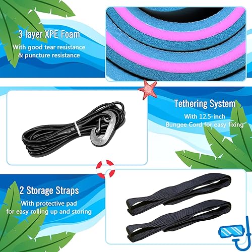 Miniatura 4 de Alfombrilla de agua flotante grande Lily Pad Flotante para lagos