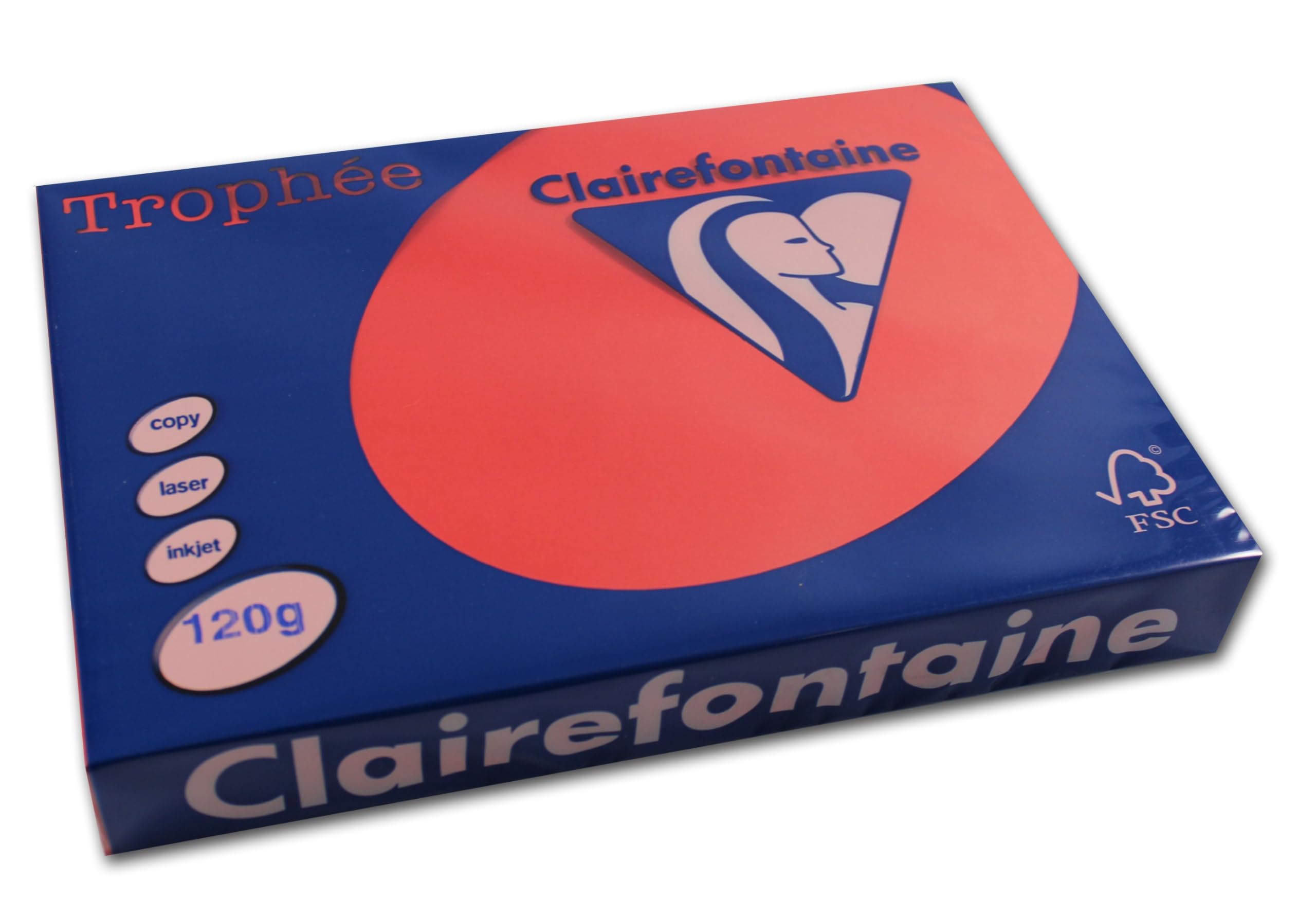 Clairefontaine Trophée A4 A4 (210×297 mm) papier do drukarek atramentowych - Papier atramentowy (A4 (210x297 mm), ksero, 120 g/m²)