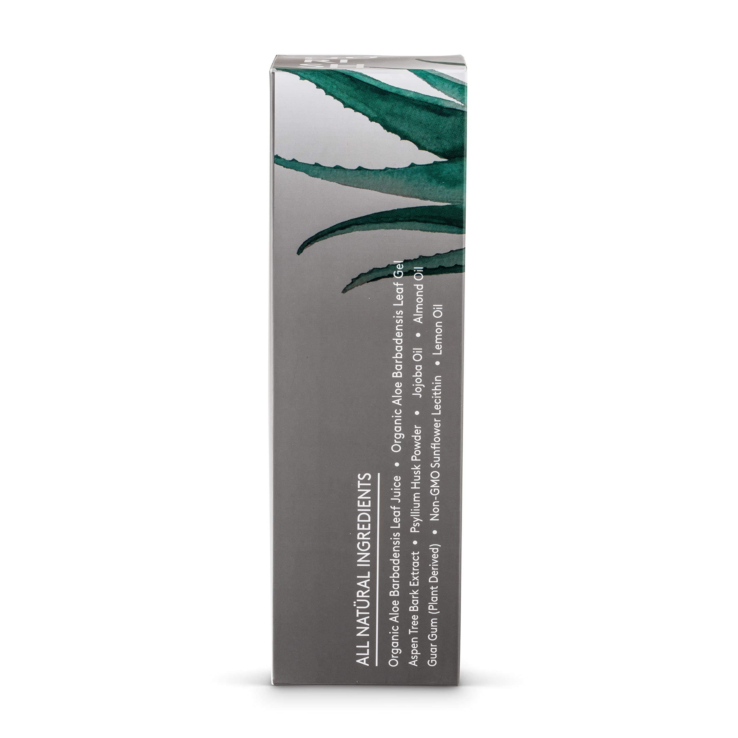 NURISH Aloe peeling żelowy, w 100% naturalny i wegański. Peeling i oczyszcza skórę bez agresywnych środków chemicznych, kwasów lub środków ściernych.
