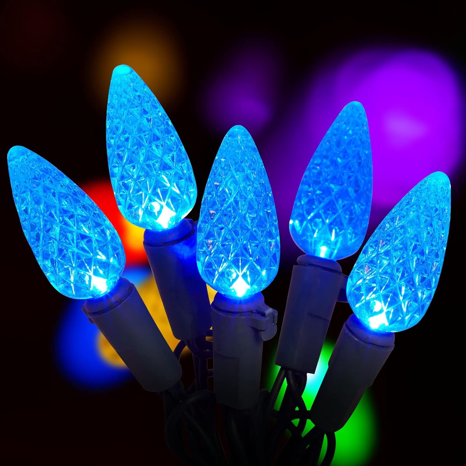 NIOSTA C6 Christmas String Lights, 100 LED 33 FT