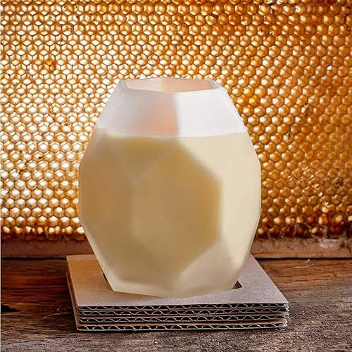 Miniatura 2 de Northern Lights Bee Hive Vela vertida a mano 7.5oz - Lavanda y miel