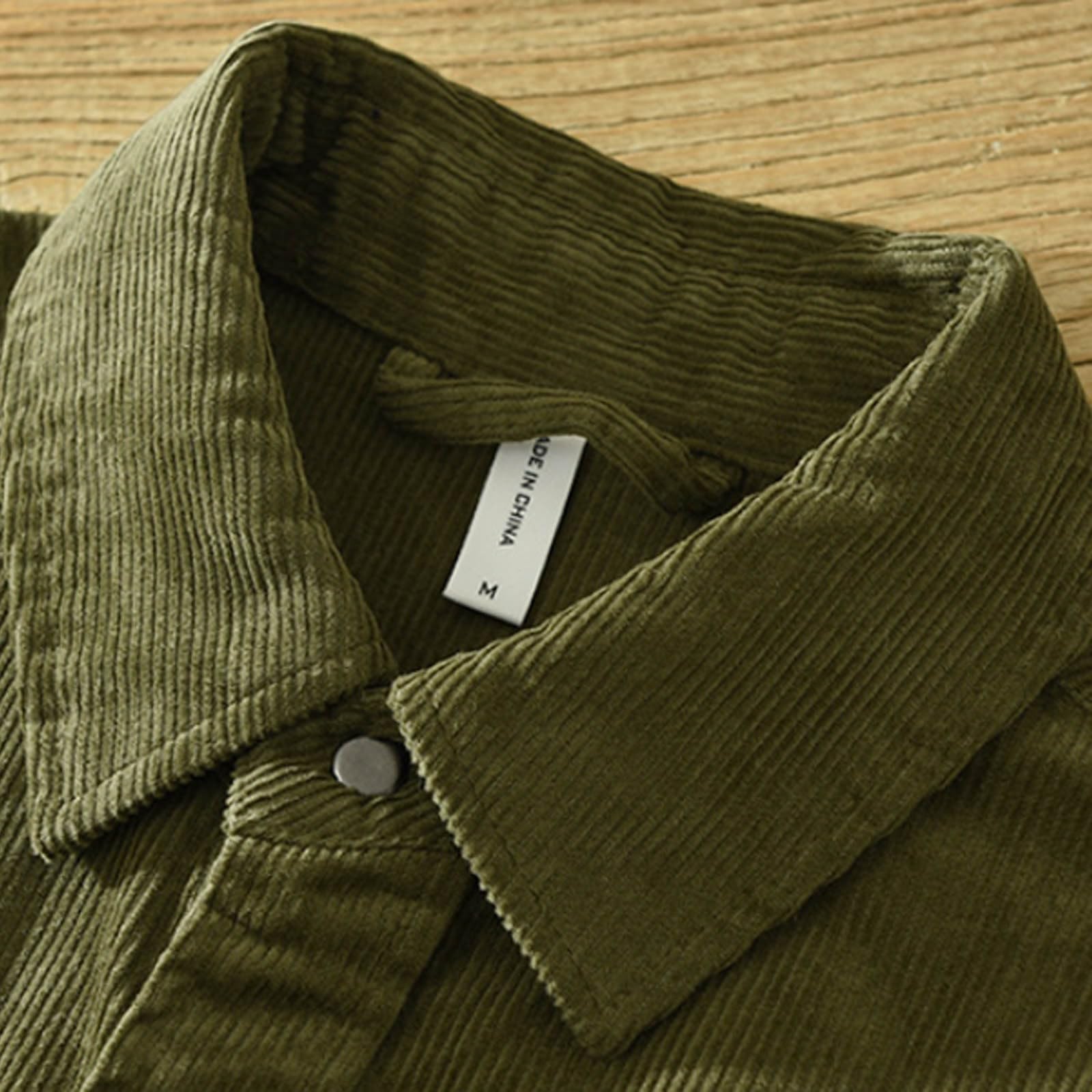 Camicia Uomo Cotone Manica Lunga-Camicia Maniche Corte Uomo-Camicia da Uomo Cargo Primavera E Inverno da Uomo Cappotto da Uomo Tascabile Casual Allentato Etnico