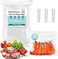 Vista 11 de Sellador al vacío compacto para alimentos (máquina selladora al vacío + 30 bolsas de vacío reutilizables), potente máquina selladora al vacío