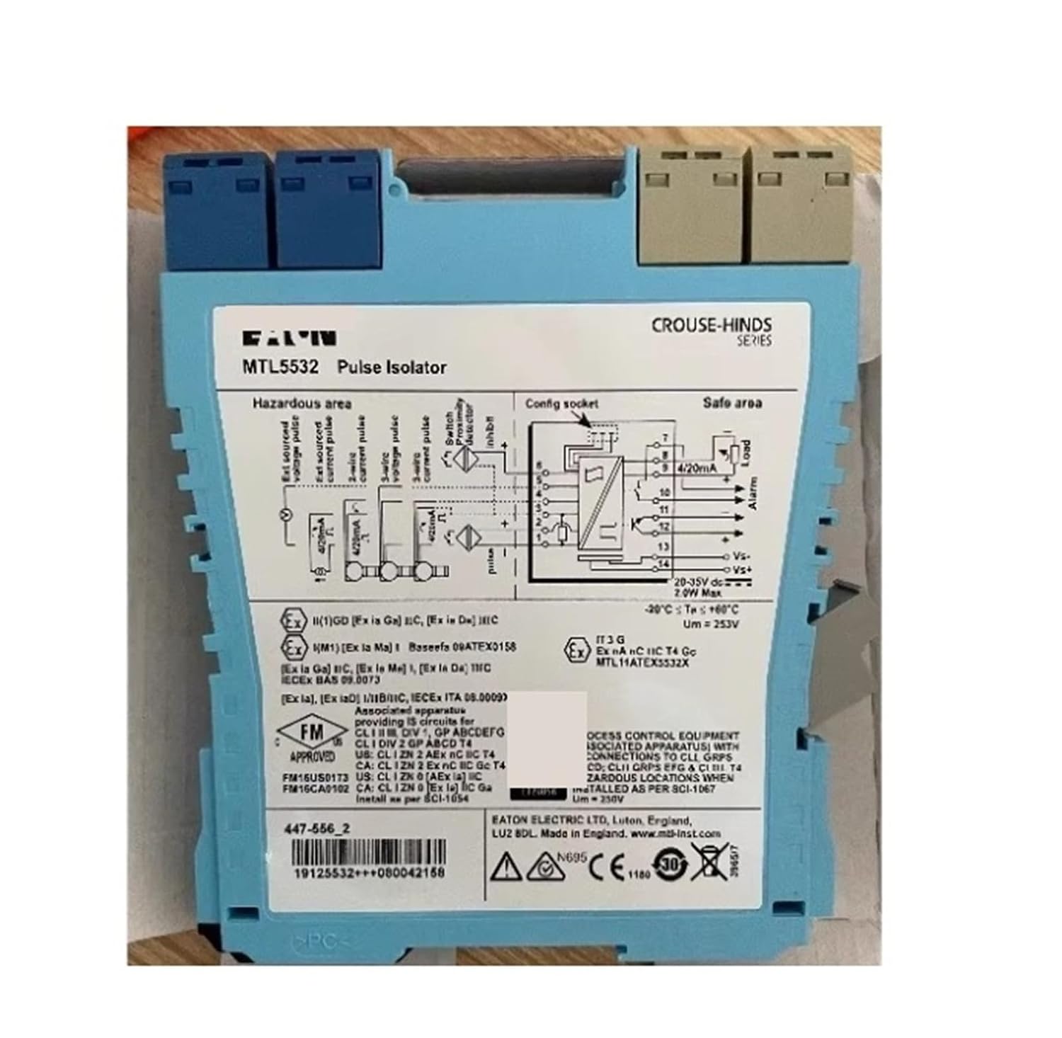 Safety Barrier, MTL5532, Signal Isolator, Signal Converter, Voltage/Current Signal Converter