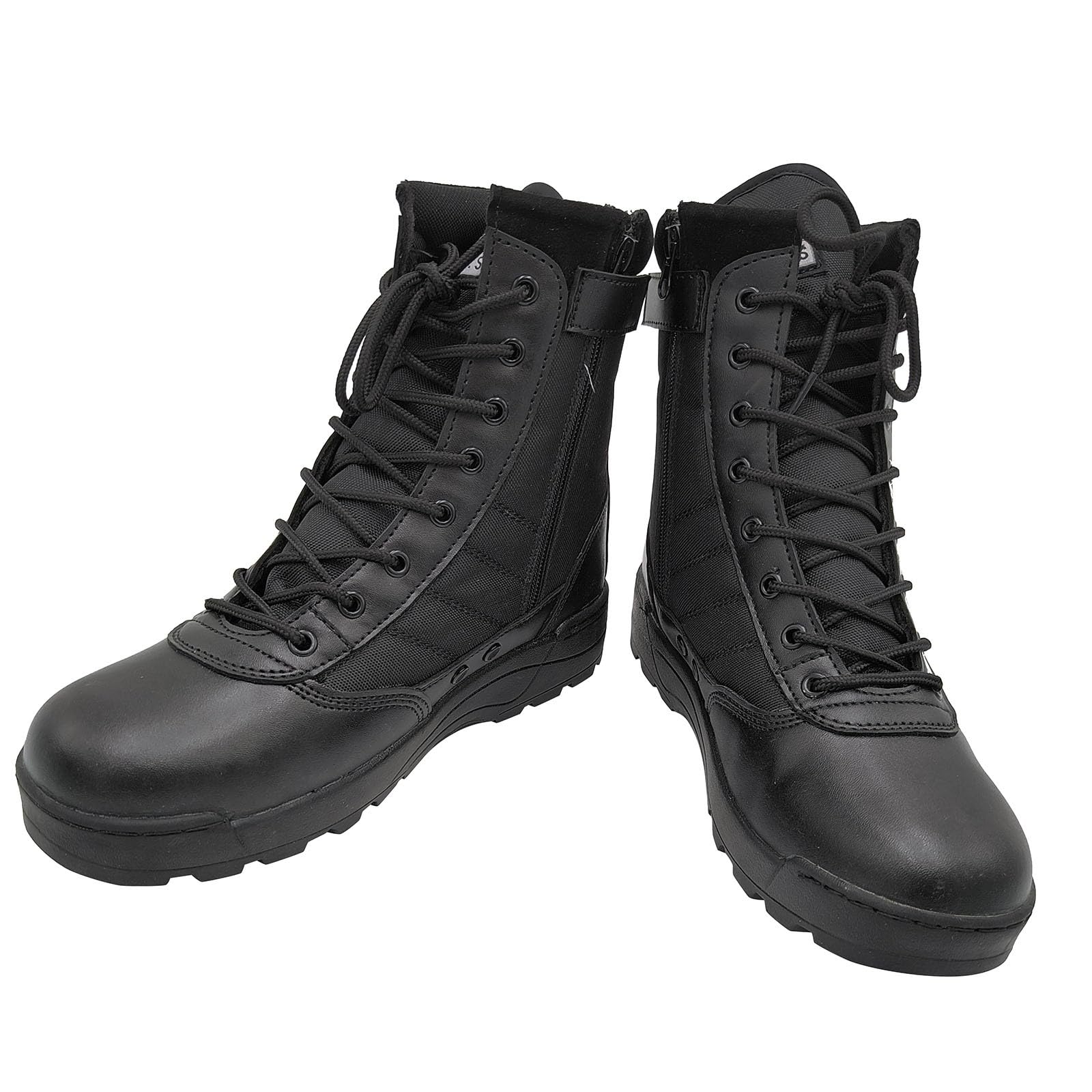 Générique Chaussures Militaires Et Boots pour Homme Montantes Militaire Bottes Combat Securité Rangers avec Coque Moto Botte Randonnée Confort Boots en Plein Air Chaussure Basket Running Chaussures