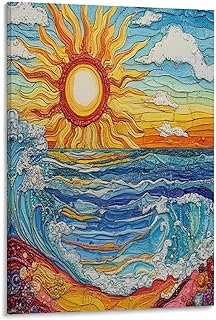 Here Comes The Sun Canvas Prints The Sun Seasonal Wall Art Prints Wall A...