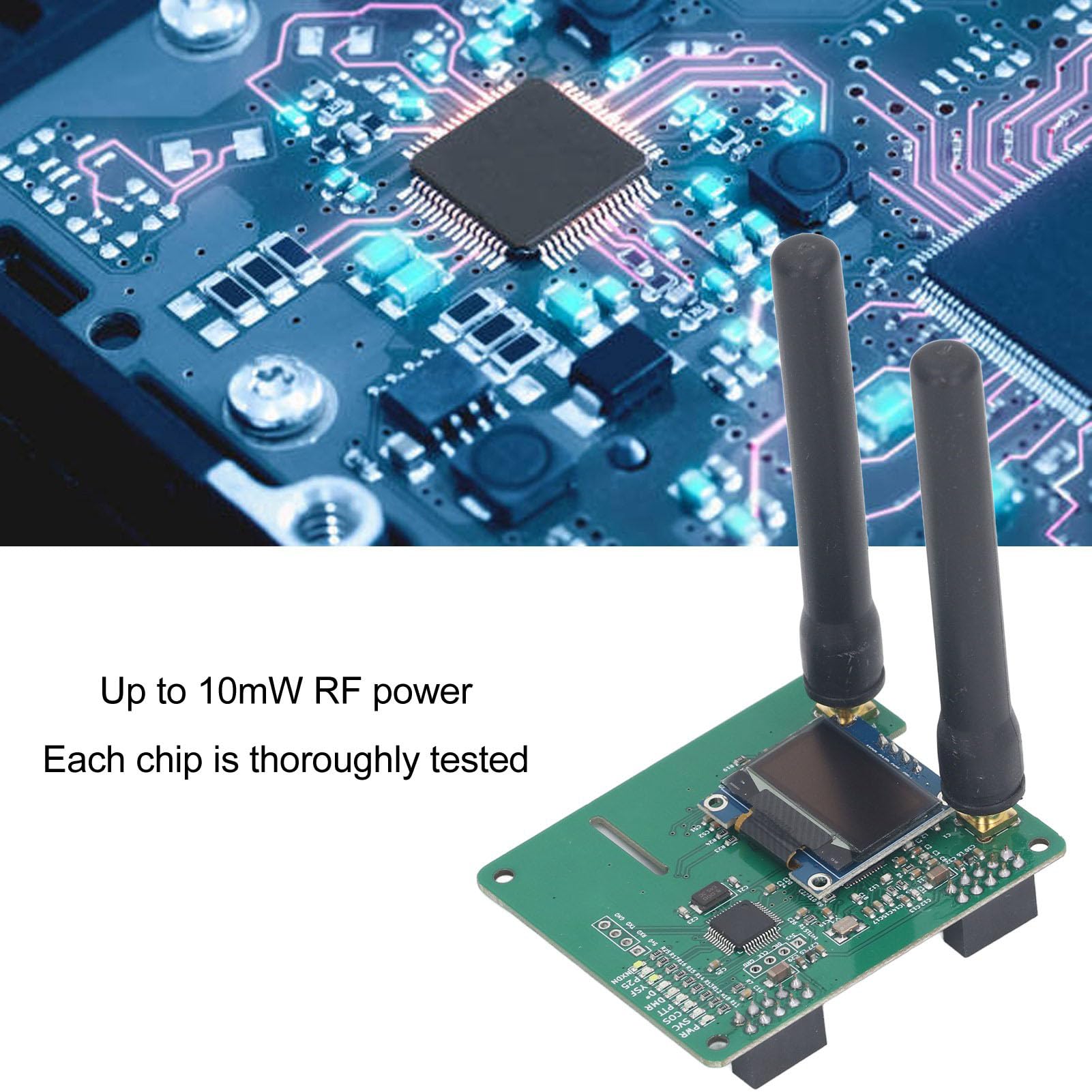 Modulo Hotspot a Doppia Antenna MMDVM Ad Alte Prestazioni per YSF NXDN Dual Hat Board per Pi