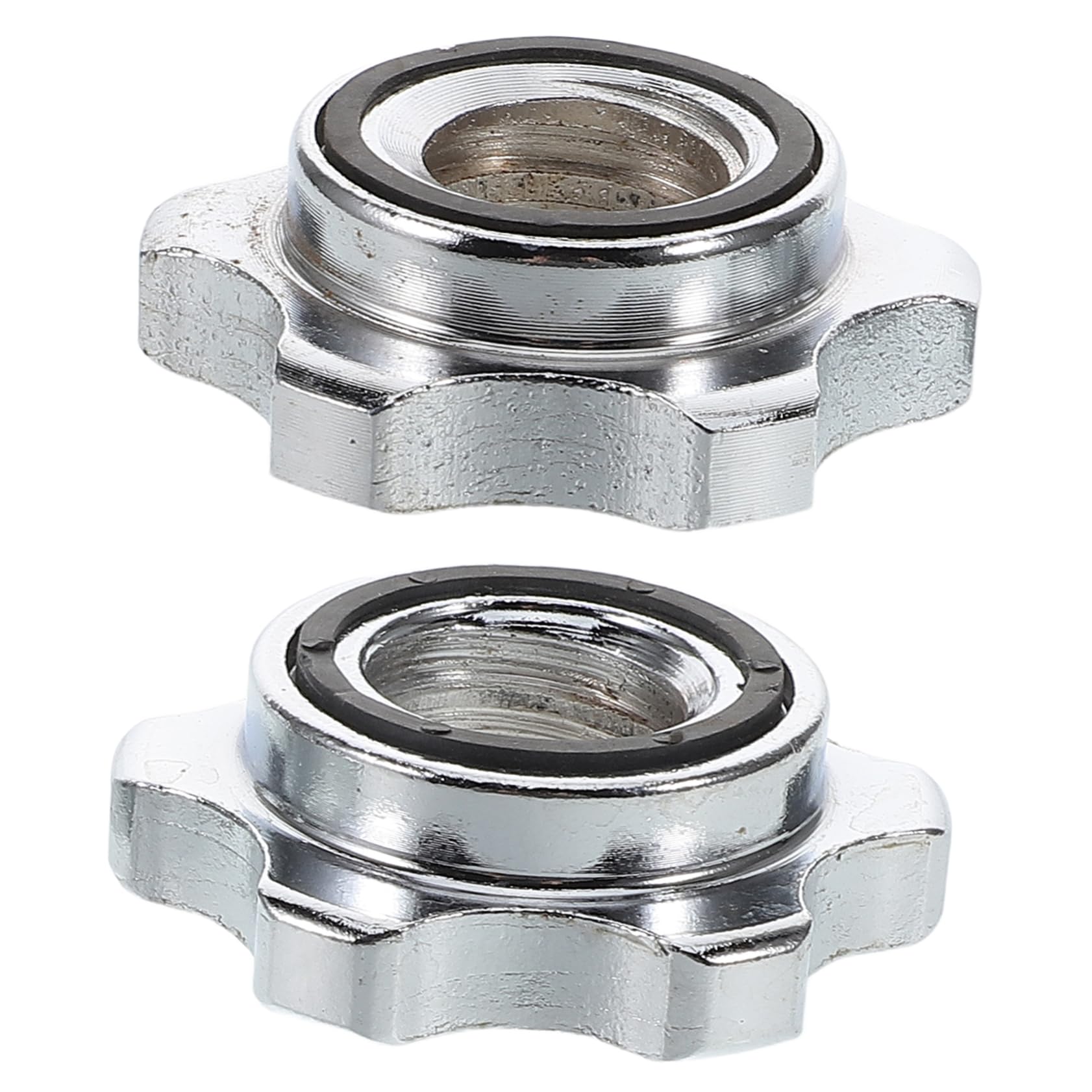 BESPORTBLE Barbell Lock Collars Dumbbell Clips Weightlifting Nut Barbell Skid Lock Clamp