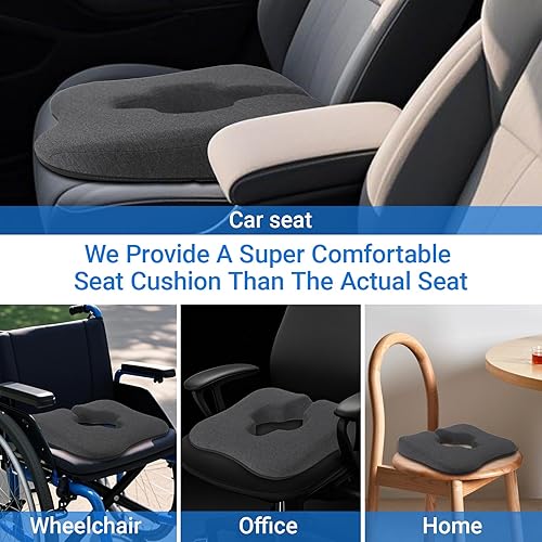 Miniatura 6 de Bed Sore Cushion for buff & Wheelchair Cushion for Bedsores Prevention - Pain Relief for the Bedridden and Elderly- hemorrhoids treatment, Sciatica