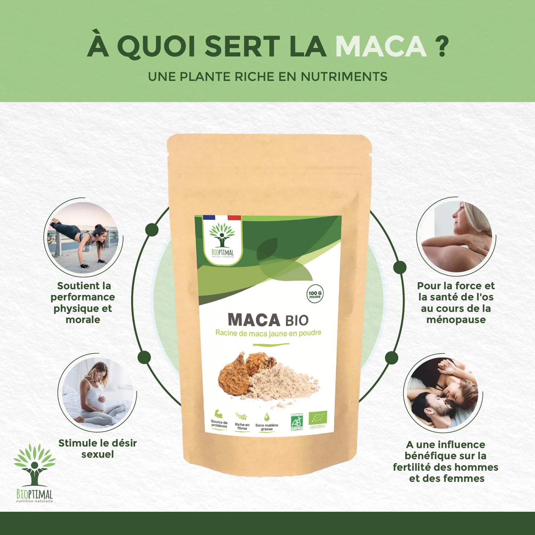 Poudre De Maca 10 Kg - Superfood Racine D'Amérique Du Sud - Marque Buxtrade - Neuf
