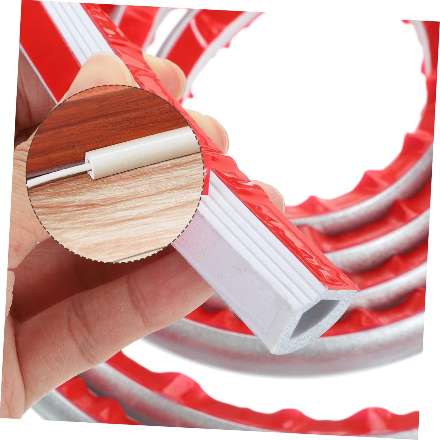 Self-Adhesive Wall Corner Trim Molding Peel and Stick Caulking Tape for Ceiling Edge Wallpaper