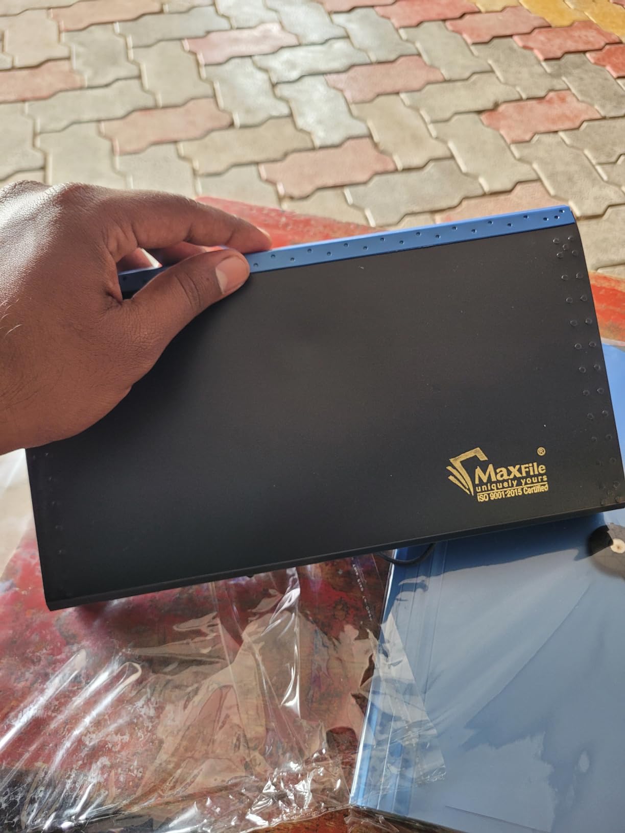 NSSP™ Expanding Cheque Book Holder Case, 12 Pocket Multi Passbook ...