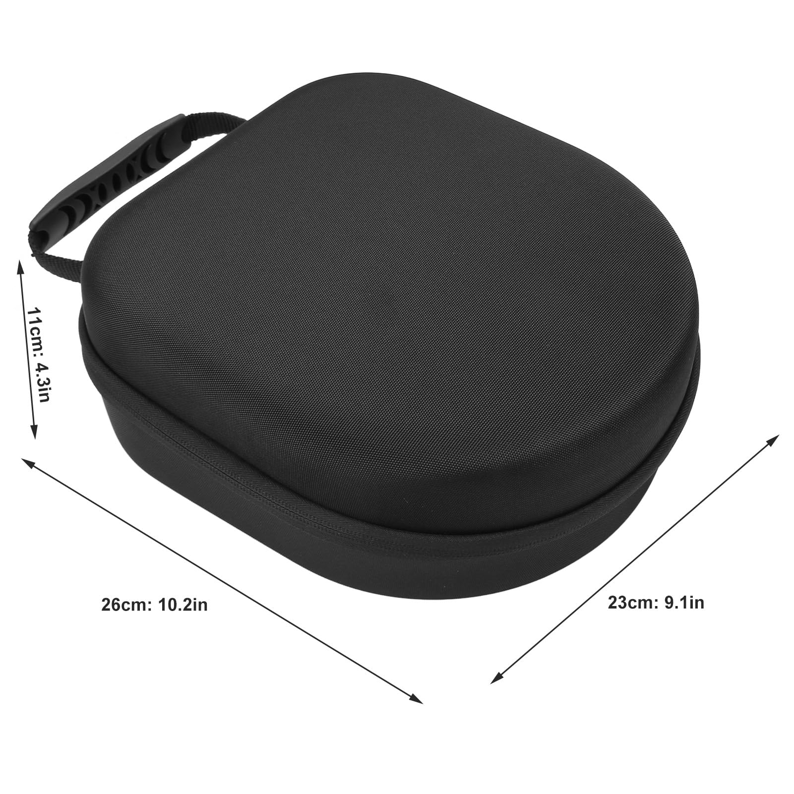 Custodia per Cuffie, Borsa da Viaggio per Cuffie Impermeabile Antigraffio Tasca Interna Protettiva in Rete Resistente Agli Urti per Purificatrici 'aria