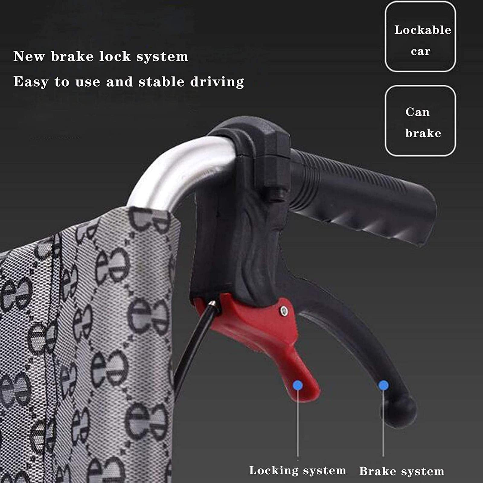 Silla de Ruedas Plegable Silla de Ruedas Manual Y Ligera para Discapacitados Y Ancianos